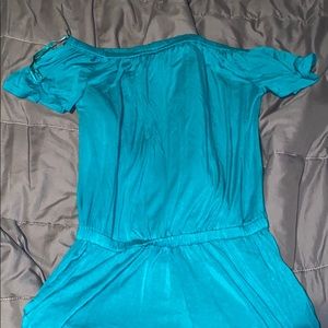 off the shoulder romper